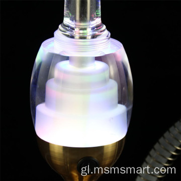 Luz LED acrílica barata en forma de caixa de plástico Shisha